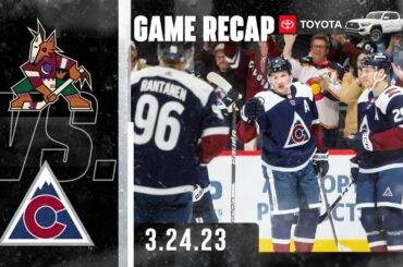 Captured the Coyotes | Toyota Game Recap 3/24/2023