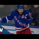 Rangers' Artemi Panarin Springs Mika Zibanejad With Bank Pass For Sweet Breakaway Goal