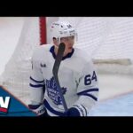 Maple Leafs' Mitch Marner Feeds David Kampf To Capitalize On Oilers' Confusion At Blueline