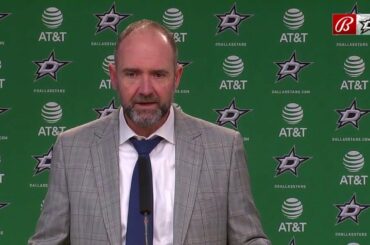 Pete DeBoer talks Dallas' 3-1 loss to Vancouver