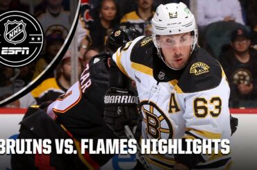 Boston Bruins vs. Calgary Flames | NHL Full Game Highlights