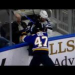 Blues' Torey Krug misconduct penalty after fight with Jets' Kevin Stenlund