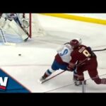 Coyotes' Clayton Keller Catches Avalanche's Alexander Georgiev Off Guard With Sweet Spin-O-Rama Goal