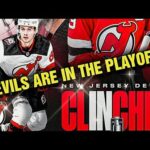 The NJ Devils Have Clinched A Playoff Spot With NY Rangers & Devils Win Against Senators!