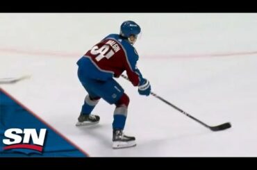 Avalanche's Cale Makar Springs Denis Malgin For Breakaway Goal To Take Lead vs. Kraken