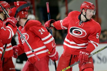 Pesce's first NHL goal helps Hurricanes end skid