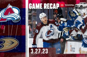 Downed the Ducks | Toyota Game Recap 3/27/2023