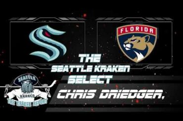 SEATTLE KRAKEN SELECT CHRIS DRIEDGER FROM THE FLORIDA PANTHERS