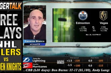 Edmonton Oilers vs Vegas Golden Knights Prediction, Picks and Props | NHL Betting Tips For March 28