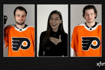 Xfinity Powerful Connections: Scott Laughton & Joel Farabee