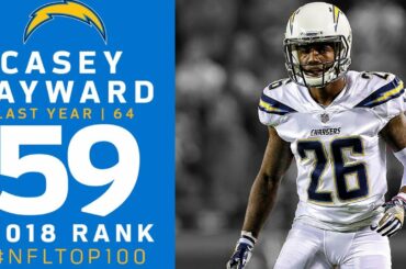 #59: Casey Hayward (CB, Chargers) | Top 100 Players of 2018 | NFL