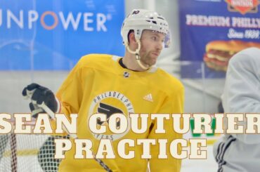 Sean Couturier Flyers Practice Highlights 3/20/23