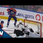 Oilers' Connor McDavid Uses Connor Ingram's Head To Bank In Goal From Impossible Angle vs. Coyotes