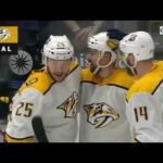 Yakov Trenin assists on William Carrier first NHL goal (2021)