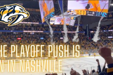 Kraken Lose in Nashville! Preds Making a Playoff Push