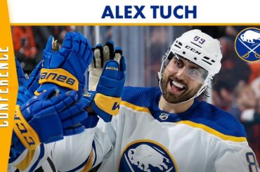 “Felt Really Good” | Buffalo Sabres Forward Alex Tuch Tallies Hat Trick In 6-3 Victory Over Flyers