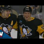 Penguins' Rickard Rakell Gifted Goal As Shot Off End Boards Deflects Off Flyers' Sam Ersson And In