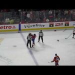 Laval Rocket's Riley McKay and Utica Comets' Nikita Okhotiuk get into a fight  2/11/23