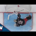 Blue Jackets Goalie Jon Gillies Loses His Skate Blade, Gives Up A Goal