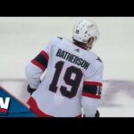 Senators' Drake Batherson Takes Tkachuk's Feed In Tight To Score Late Go-Ahead Goal