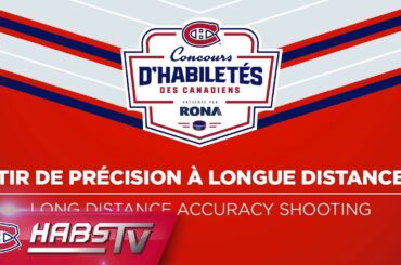 Long Distance Accuracy | FULL EVENT | Canadiens Skills Competition