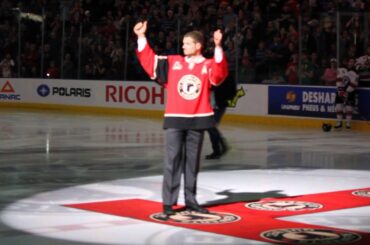 Hommage des Remparts à Marc-Édouard Vlasic