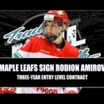 Toronto Maple Leafs Sign Prospect Rodion Amirov to Three-Year Entry-Level Contract