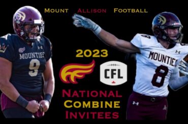 "It's Showtime" | Lucas Cormier & Reece Martin | 2023 CFL National Combine Hype Mix | Mount Allison