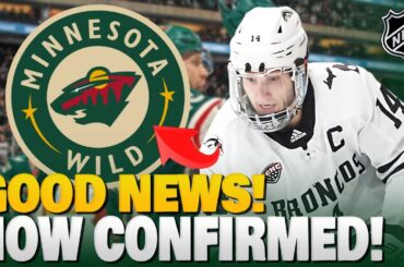 🟢URGENT! BIG DEAL FOR WILD! TOOK FANS BY SURPRISE! Minnesota wild news | minnesota wild