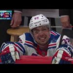 Lindgren Gets Hurt, Goodrow Fights Oshie, Chytil Gets Speared All Within A Minute! | NYR - WAS