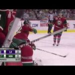 Cal Clutterbuck hits Willie Mitchell twice [FSN]