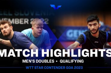 Arush Dutt /Jashan Antal vs Tom Jarvis/Samuel Walker | MD Qual | WTT Star Contender Goa 2023