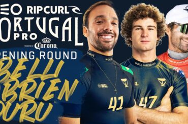 Caio Ibelli, Liam O'Brien, Joan Duru | MEO Rip Curl Portugal Pro - Opening Round Heat Replay