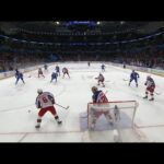 Fedotov deflects it with his helmet