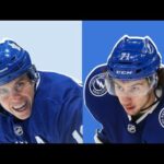 Mitch Marner and Anthony Cirelli NHL Training