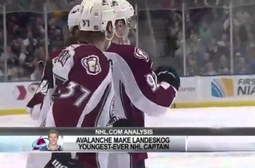 Gabriel Landeskog - Named Youngest NHL Captain Ever