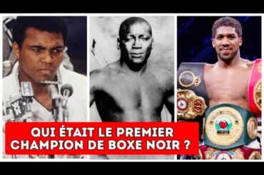 LE RACISME DANS LA BOXE l’histoire de Jack Johnson