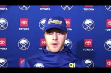 Drake Caggiula Pregame Interview vs Boston Bruins (4/20/2021)