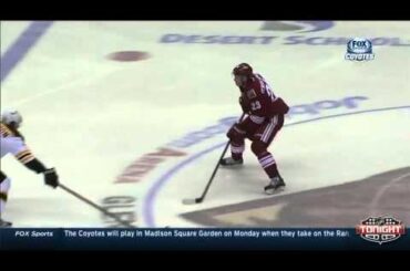 Oliver Ekman-Larsson Sick Move and Goal vs. Boston