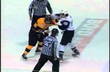 Hockey Fight: Dylan Kuczek vs Adam Smith