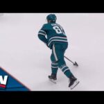 Sharks' Erik Karlsson Finds Steven Lorentz For Easy Tap-In Goal After Outstanding Individual Effort