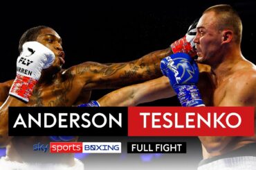 Jared Anderson demolishes Oleksandr Teslenko with BRUTAL knockout in 2nd round! 🤯| FULL FIGHT