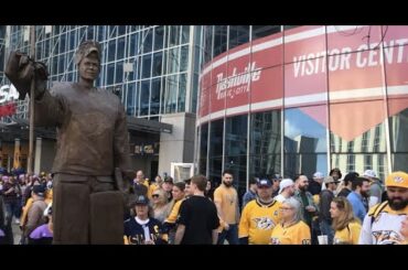 Nashville Predators unveil the Pekka Rinne statue