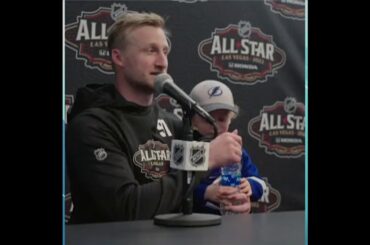 Steve Stamkos’ son REALLY wants to drive the Zamboni | #shorts