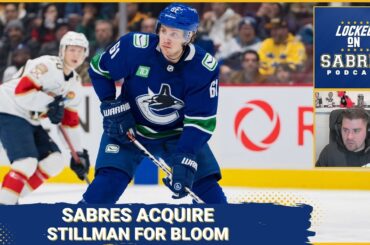 Sabres acquire Riley Stillman in exchange for prospect Josh Bloom