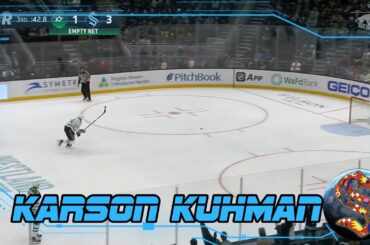 SEATTLE KRAKEN - KARSON KUHMAN FIRST GOAL AS A KRAKEN! (4-3-22)