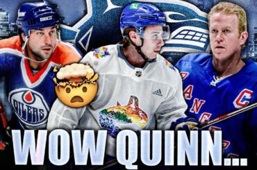 QUINN HUGHES COMPARISONS TO BOBBY ORR, PAUL COFFEY, BRIAN LEETCH (RECORD-BREAKING STATS) Canucks NHL