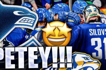 ELIAS PETTERSSON IS AMAZING + ARTURS SILOVS SHUTS DOWN MATT DUCHENE (Vancouver Canucks VS Predators)