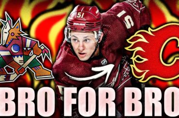 TROY STECHER TO THE FLAMES, THE CALGARY CANUCKS ARE REAL + RITCHIE BROTHERS TRADED FOR EACH OTHER