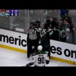 NHL hockey fight - Brandon Tanev(Kraken) vs. Milos Kelemen(Coyotes)